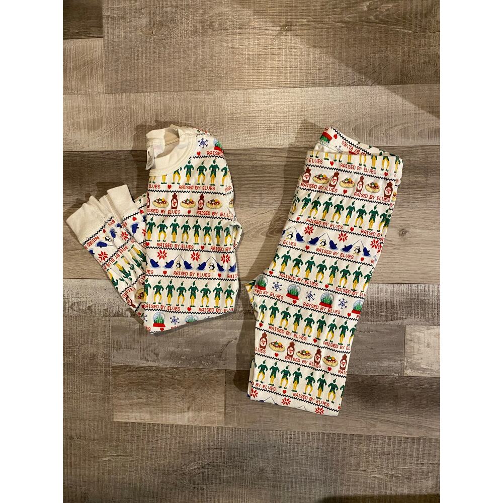Hanna Andersson Buddy the Elf Holiday Pajama Set Size 10